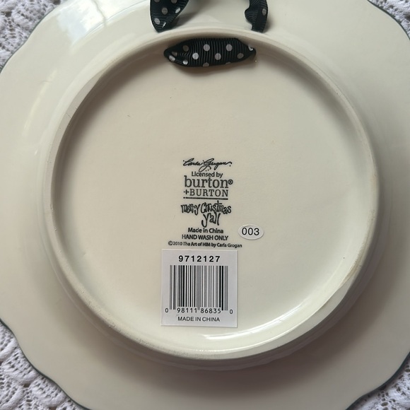 “Merry Christmas Y’all” Plate NWT plus spoon rest - Picture 3 of 7